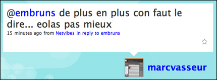Marc Vasseur : embruns de plus en plus con faut le dire... eolas pas mieux.