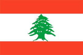 Drapeau Liban.