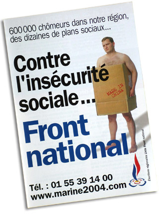 tract Front National régionales 2004