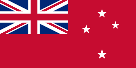 Civil Ensign of New Zealand.