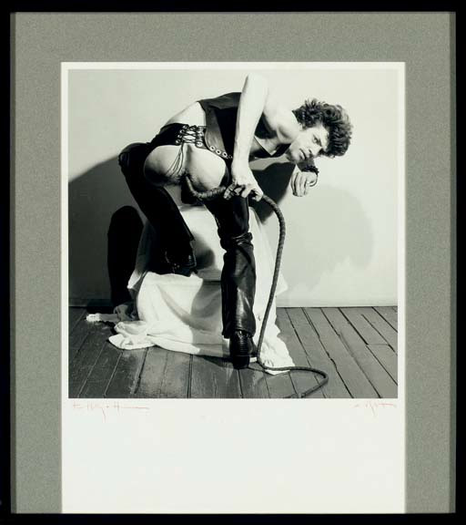 Mapplethorpe: Self Portrait with whip