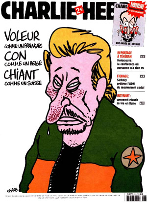 Une de Charlie Hebdo, 20 décembre 2006.