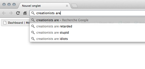 Creationists are stupid