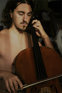 Naked cello.