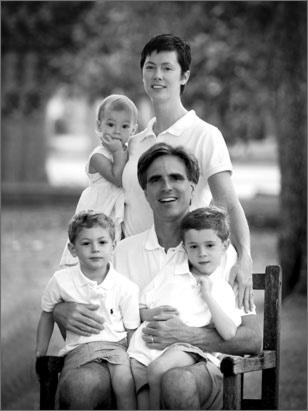 The Pausch family.
