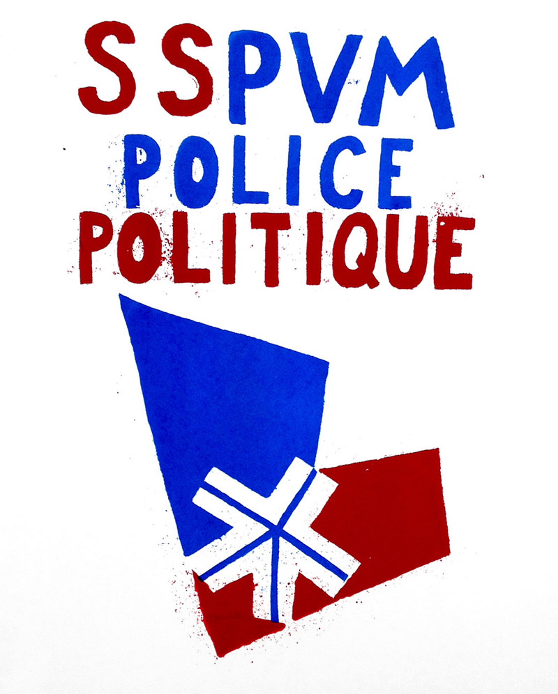 SPVM, police politique
