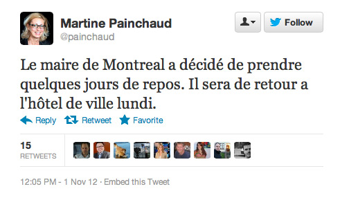 Tweet Martine Painchaud